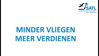 Livestream Symposium Minder Vliegen Meer Verdienen 2 oktober 16001800 uur [upl. by Tergram]