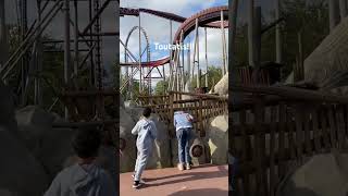 Raw footage of Toutatis ParcAsterixTV rollercoaster coaster themepark toutatis [upl. by Bogusz807]