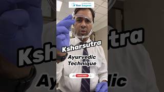 Ksharsutra  Ayurvedic Treatment for Fistula in Ano  Bhagandar operation [upl. by Gomer]