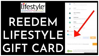 How To RedeemUse Lifestyle Gift Card [upl. by Ahsimet901]