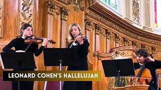 Soulful Rendition Leonard Cohens Hallelujah on Cello and Violins [upl. by Elizabet]