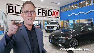 Valley Hi Honda Black Friday Deals All Month Long [upl. by Anitap57]