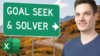 Excel Solver amp Goal Seek Tutorial [upl. by Jacie]