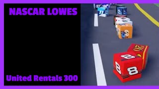 NASCAR LOWES SERIES  UNITED RENTALS 300  DAYTONA [upl. by Bashee]