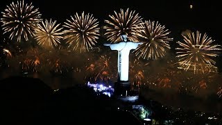 Rio New Year 2019 fireworks in full  Worlds Largest New Years Celebration HD [upl. by Tayyebeb]