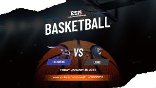 EHS Varsity Boys Basketball vs Lyons [upl. by Ayet]