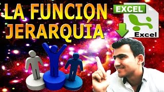 😱🥇🥈🥉Como HACER una TABLA DE POSICIONES o una TABLA DE CLASIFICACIÓN en Excel 🏆  Función JERARQUÍA [upl. by Hoon]