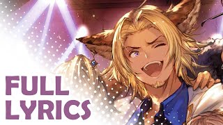 Cafe de Parinai  English amp Japanese lyrics GBF Lowain bros character song [upl. by Tybi714]