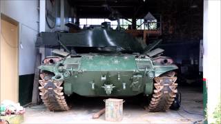 M41 Walker bulldog Start and Short Run [upl. by Conah]