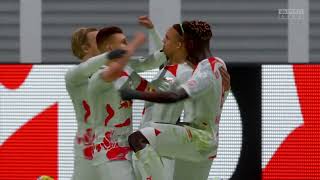 231 YUSSUF POULSEN GOALS l RB LEIPZIG VS BOHEMIAN FC l FIFA 23 [upl. by Orelia996]