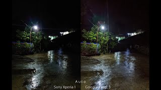 Sony Xperia 1 VS Google Pixel 3 Camera Test [upl. by Garda]