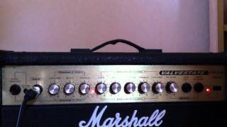 Marshall vs30r volume test valvestate II [upl. by Akinet433]