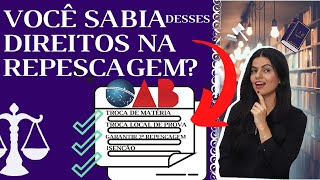 REPESCAGEM OAB  EDITAL REPESCAGEM  INSCRIÇÃO PARA REPESCAGEM  2 FASE OAB [upl. by Gove]