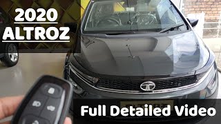 2020 Tata Altroz XZ Detailed Video Features Interior amp Exterior Real Life ReviewAuto Reveal [upl. by Sprage]