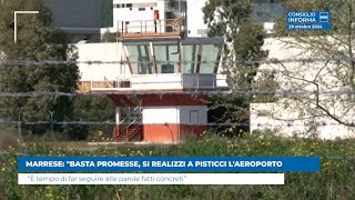 MARRESE quotBASTA PROMESSE SI REALIZZI A PISTICCI LAEROPORTO [upl. by Shugart]