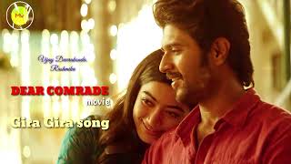 DEAR COMRADE movie Gira Gira song  Vijay Deverakonda Rashmika [upl. by Assetal213]