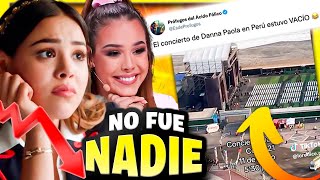 El concierto de Danna Paola en Perú estuvo COMPLETAMENTE VACÍO 🤣 NO FUE NADIE [upl. by Sayce]