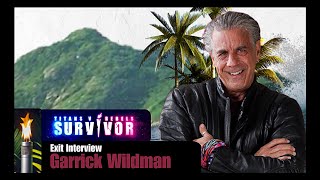 Survivor AU Titans vs Rebels Exit Interview Garrick Wildman [upl. by Naud]