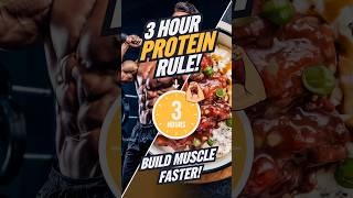 You MUST Eat Protein Every 3 Hours To Build Muscle 💪💯 healthytips shortsfeed protein [upl. by Bryon]