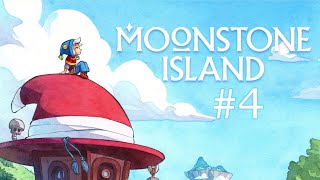 Moonstone Island Playthrough Part 4  First Dungeon Down [upl. by Sirromad]