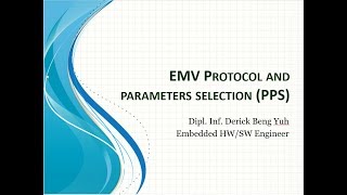 EMV Protocol and Parameter Selection PPS with Demo PSoC [upl. by Nylecsoj591]