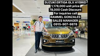 All new Suzuki ertiga glx hybrid 2024 model with 10 inch’s touchscreen monitor rammelgonzales [upl. by Jordanson571]