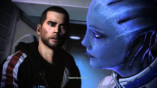 Mass Effect 3 Liara amp MShep Romance 12 Liara confronts Javik after Thessia version 1 [upl. by Talbot]