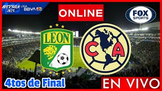 León vs América EN VIVO  Cuartos de Final Liga MX Apertura 2023  NARRACION EN VIVO [upl. by Wheaton357]