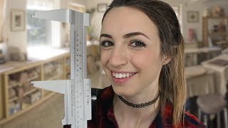 ASMR Art Sculptor MapsMeasuresPhotographs You [upl. by Slorac]