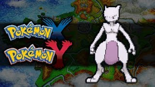 Pokemon X and Y  How To Get Mewtwo [upl. by Mian928]