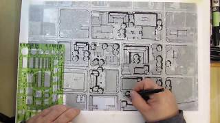 PLAN605 Time Lapse Illustrated Plan in Color [upl. by Sorcim]