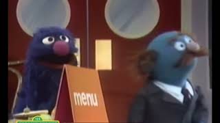 Waiter Grover  Grover serves a sandwich  FUNNY PART [upl. by Enilegna708]