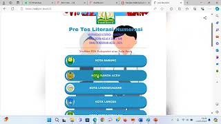 Tutorial Pre Tes Matrikulasi Linum SMA SMK [upl. by Eugaet]