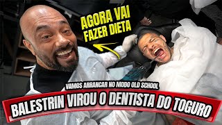 BALESTRIN VIROU DENTISTA DO TOGURO  AGORA ELE FAZ DIETA E DEIXA DE DESCULPAS [upl. by Schuyler479]