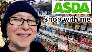 ASDA SHOP WITH ME  doing my boyfriends food shopping [upl. by Fortuna299]