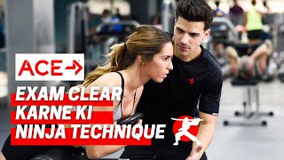 ACE CPT Exam Clear Karne Ki Ninja Technique  Format Tips amp Tricks  Classic Fitness Academy [upl. by Anoik]