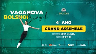 Vaganova Bolshoi Brasil Grand Assemblé [upl. by Asirram]