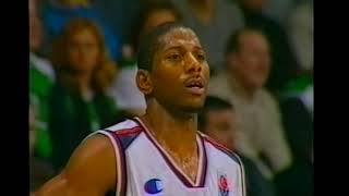 zalgiris kaunasscavolini pesaro euroleague 200405 regular season 12a giornataincomplete [upl. by Hcnarb455]