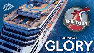 CARNIVAL GLORY FULL SHIP TOUR 2022  ULTIMATE CRUISE SHIP TOUR OF PUBLIC AREAS  THE CRUISE WORLD [upl. by Joella]