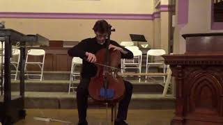 NYOUSA 2018 cello audition La Mer by Debussy [upl. by Goodhen]