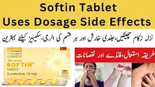 Softin Tablet Uses In Urdu  Softin Tablet Side Effects  Softin Tablet 10mg Uses [upl. by Laurene]