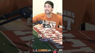 Texas Fan Reacts to Mississippi State Game [upl. by Jakie]