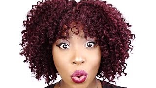 Crochet Braids NATURAL HAIR NO LEAVE OUT [upl. by Opportina543]