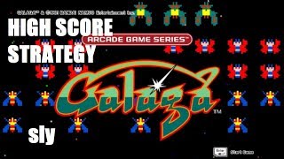 ARCADE GAME SERIES GALAGA  High Score Strategy [upl. by Ayn]