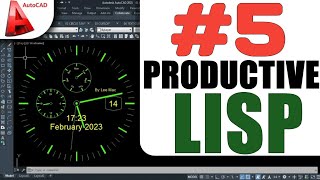 quot05 Powerful and Inspiring AutoCAD Lisp Programs Best Tutorialsquot [upl. by Painter777]