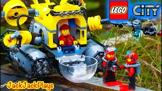 Lego City Boat Stories  Pretend Play Skits in Water  JackJackPlays [upl. by Renrag24]