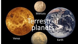 terrestrial planets Inner Planets [upl. by Sutphin411]