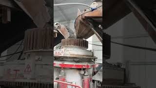 Cone crusher feed [upl. by Doug]