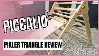 Piccalio Mini Climber Pikler Triangle Set Review [upl. by Fogarty949]