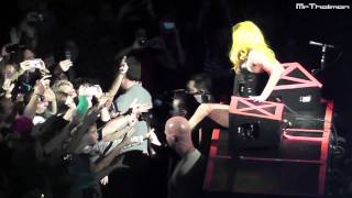 Lady Gaga  Teeth LIVE Monsterball Tour Vienna Austria Wien 111110 HD [upl. by Telrahc]